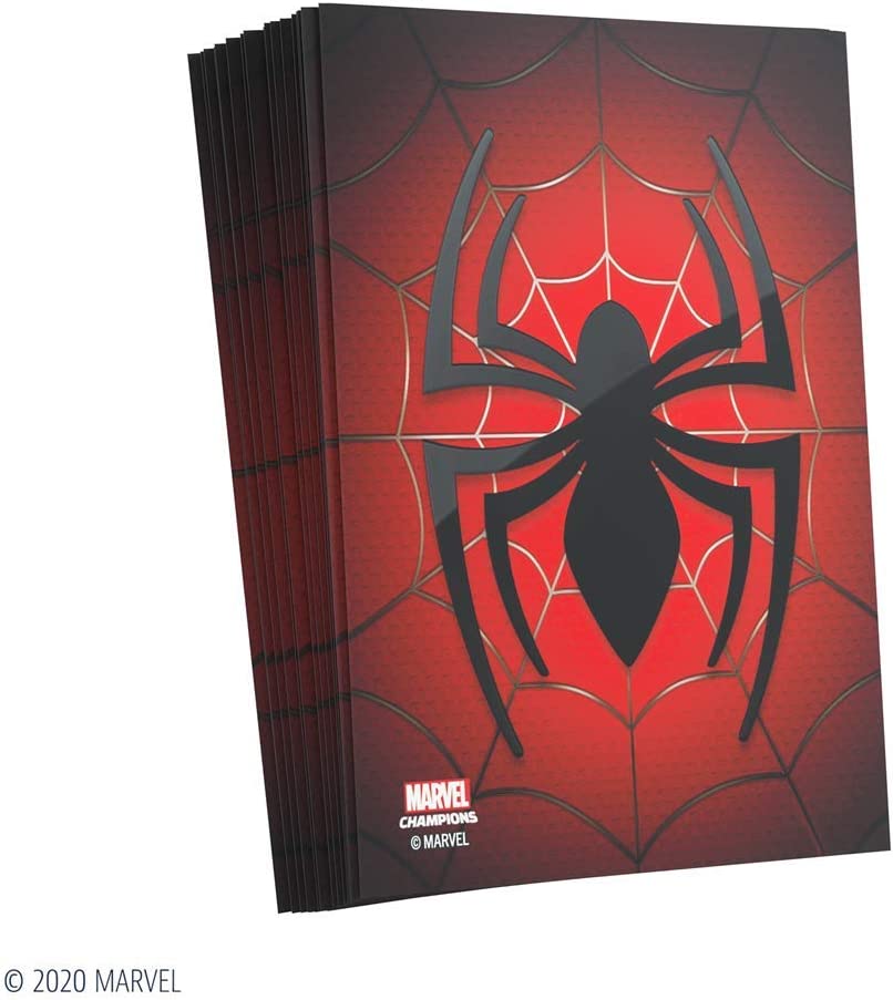 Gamegenic Marvel Champions Art Sleeves – Spider Man (50)
