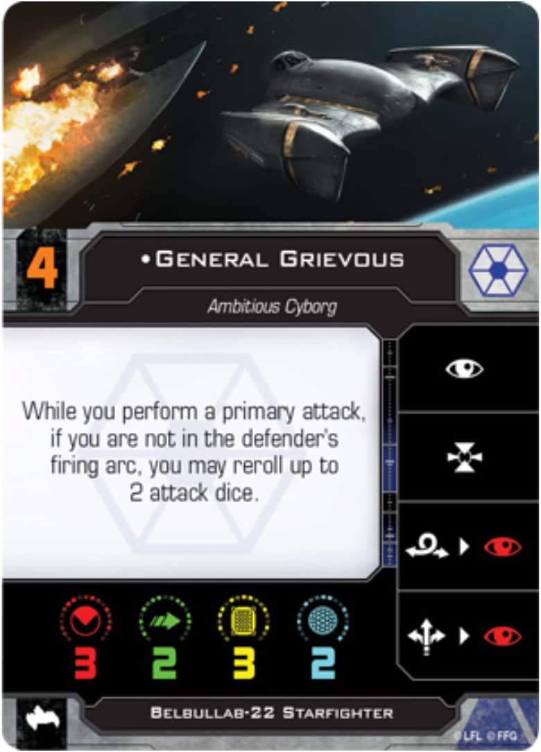 Fantasy Flight Games – Star Wars X-Wing Second Edition: Separatist Alliance: Servants of Strife Squadron Pack