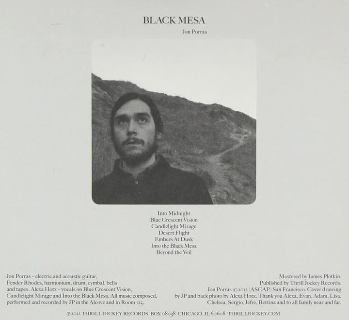 Jon Porras – Black Mesa [Audio-CD]