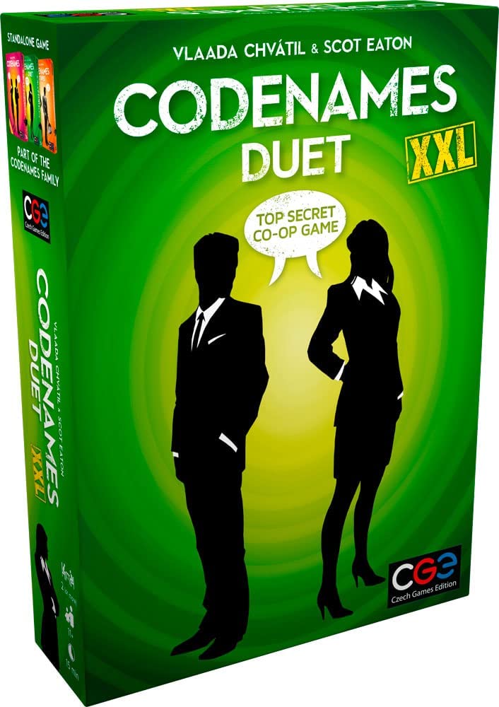 Czech Games Edition CGE00053 Codenames Duet XXL, Mixed Colours