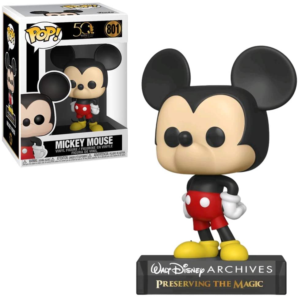 50 World Disney Archives Mickey Mouse Funko 49893 Pop! Vinyle #801