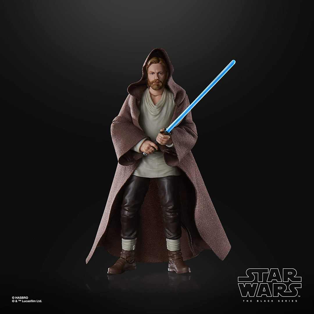 Hasbro Star Wars The Black Series Obi-Wan Kenobi (Wandering Jedi) Spielzeug 6-Zoll-Sca