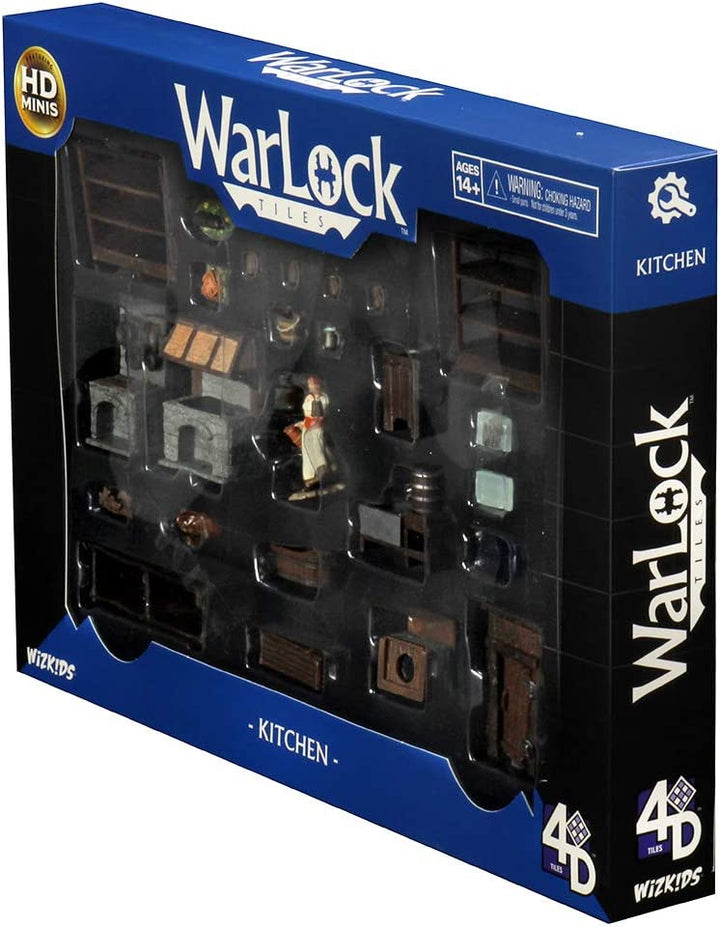 WizKids | Warlock Tiles: Accessory - Kitchen | 1 + Players | Ages 12+ |