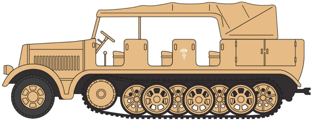 Airfix A02303V 88-mm-Flakkanone und Traktor