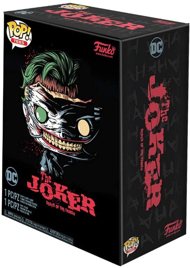 DC Comics POP! &amp; Tee Box Death of Joker (T-Shirt Größe Medium)