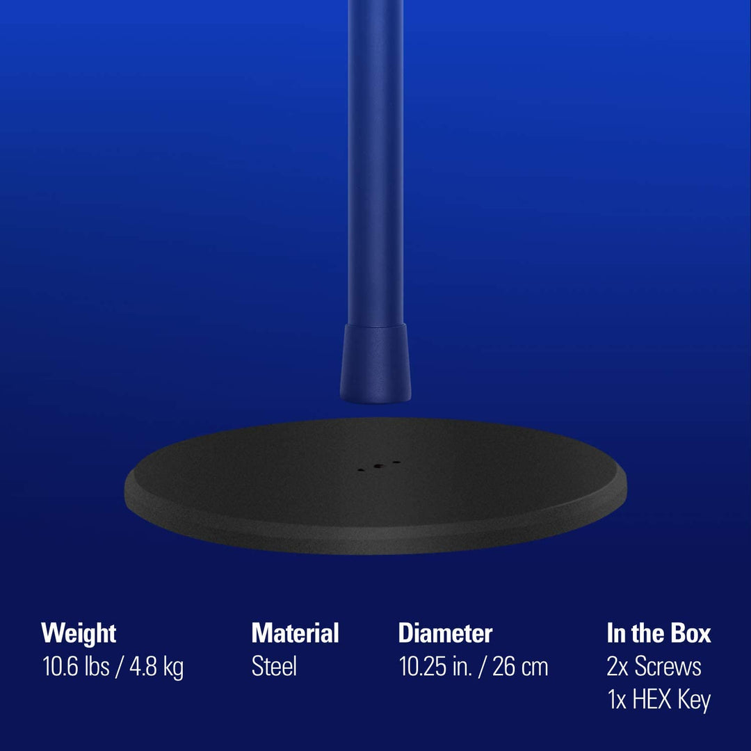 Elgato 10AAD9901 Gewichtsbasis, Stahlbasis für freistehende Anwendung, 4,8 kg/