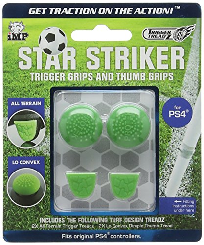 Trigger Treadz: Star Striker Thumb and Trigger Grips Pack (PS4)
