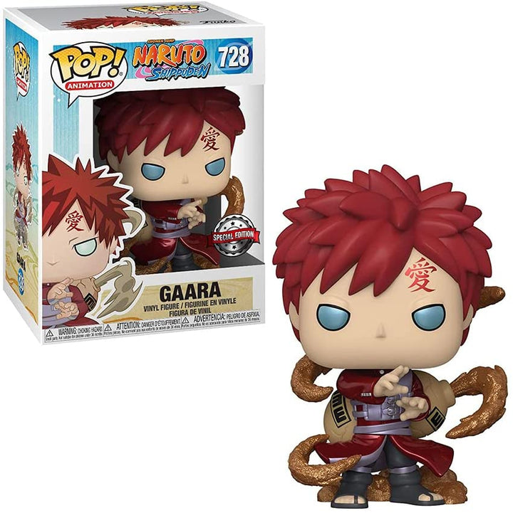 Shomen Jump Naruto Shippuden Gaara Exclu Funko 48839 Pop! Vinyl #728