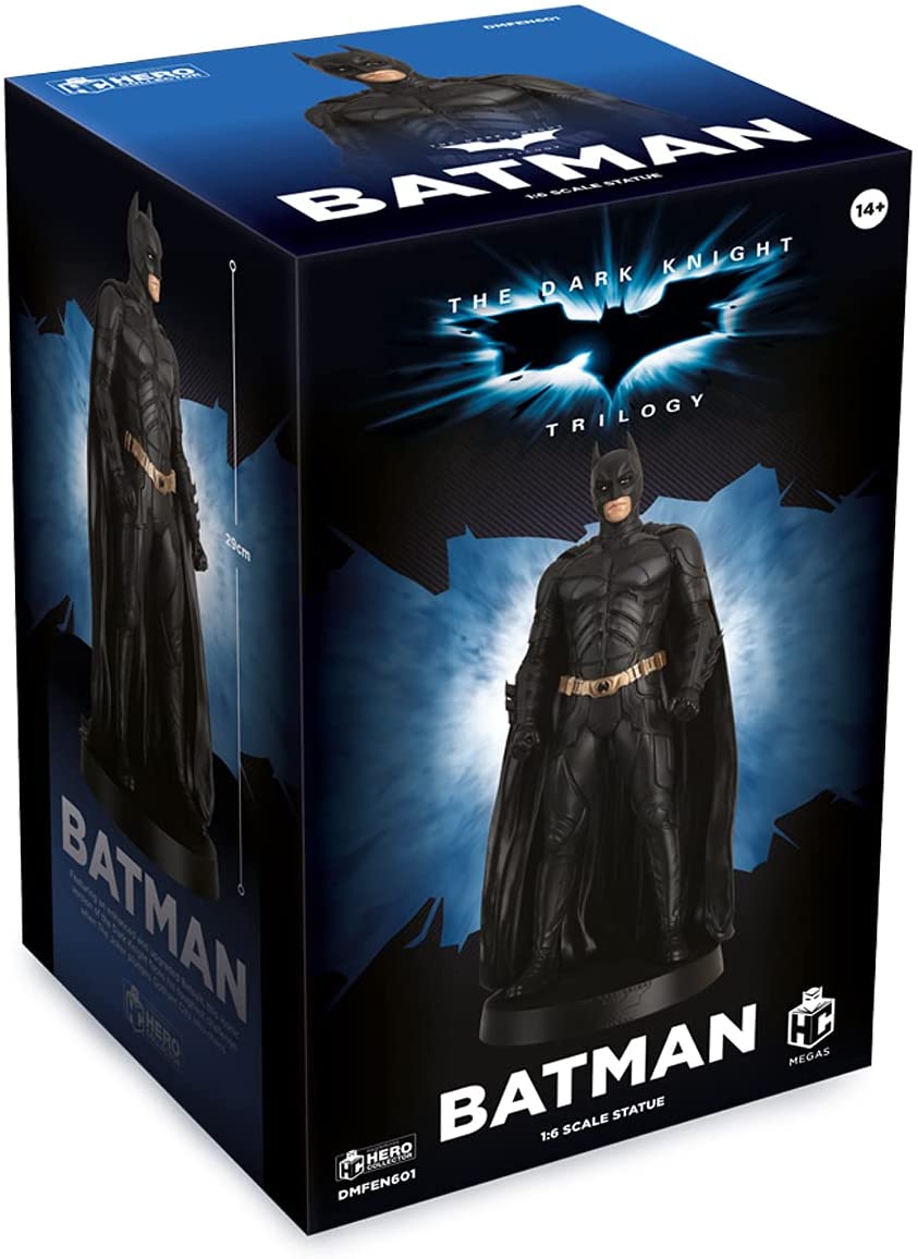 DC Comics - MEGA Batman Figurine (Christian Bale) - Batman Movie MEGAs by Eaglem