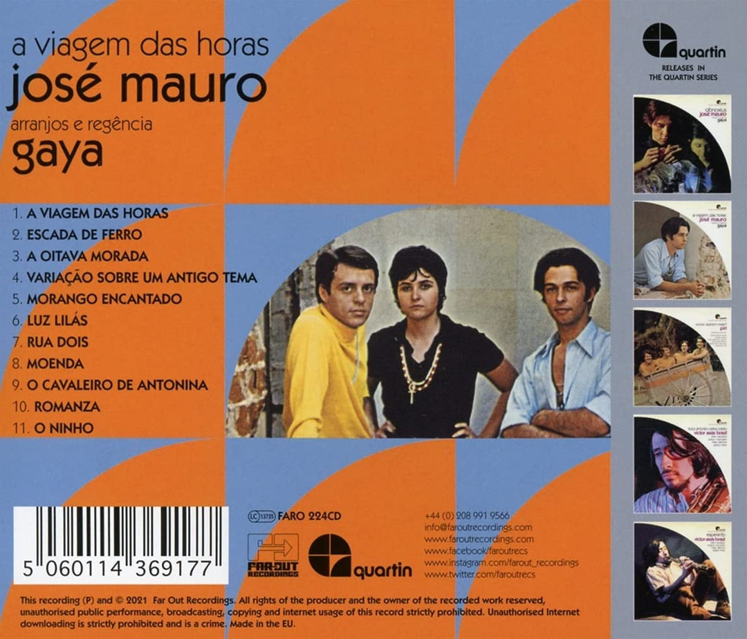 Jose Mauro - A Viagem Das Horas [Audio-CD]