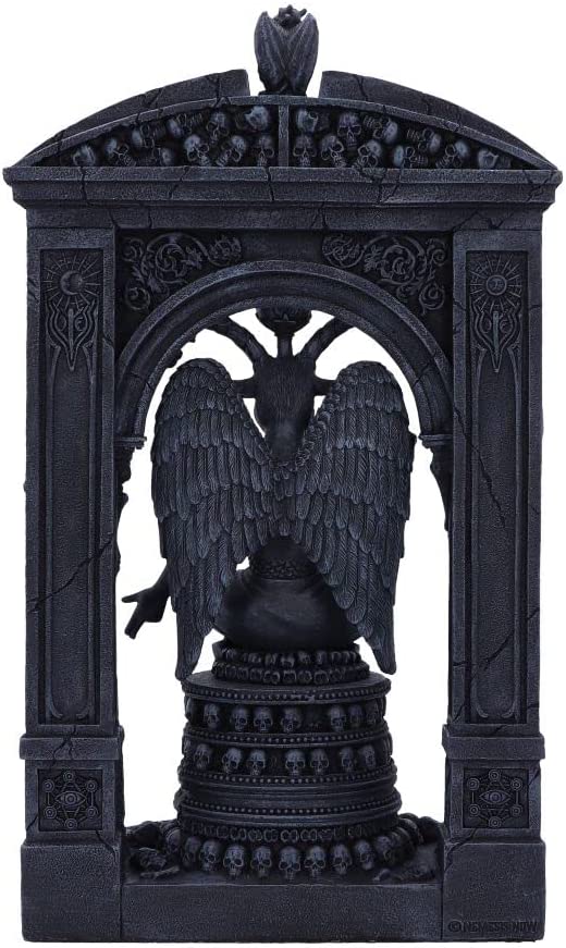 Nemesis Now Baphomets Tempelornament, Grau, 28 cm