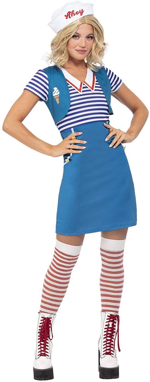 Smiffys Women's Smiffys Ice Cream Sailor Costume Smiffys Ice Cream Sailor Costume