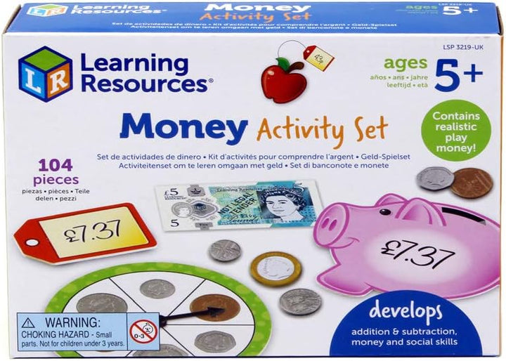 Learning Resources LSP3219-UK Geld-Aktivitätsset