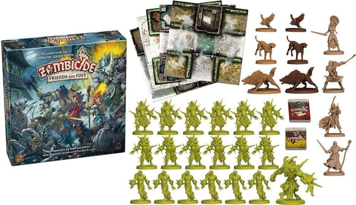 Cooles Mini oder nicht – Zombicide Green Horde: Freunde und Feinde – Brettspiel