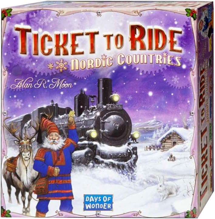 Tage des Wunders | Ticket to Ride Nordische Länder Brettspiel | Ab 8 Jahren | Für 2 bis 3 Spieler | Durchschnittliche Spielzeit 30–60 Minuten