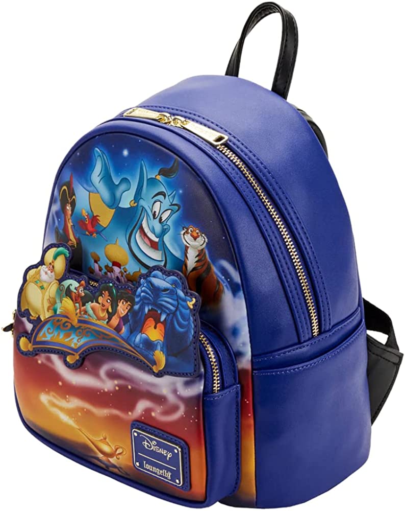 Loungefly Disney Aladdin Mini-Rucksack zum 30-jährigen Jubiläum