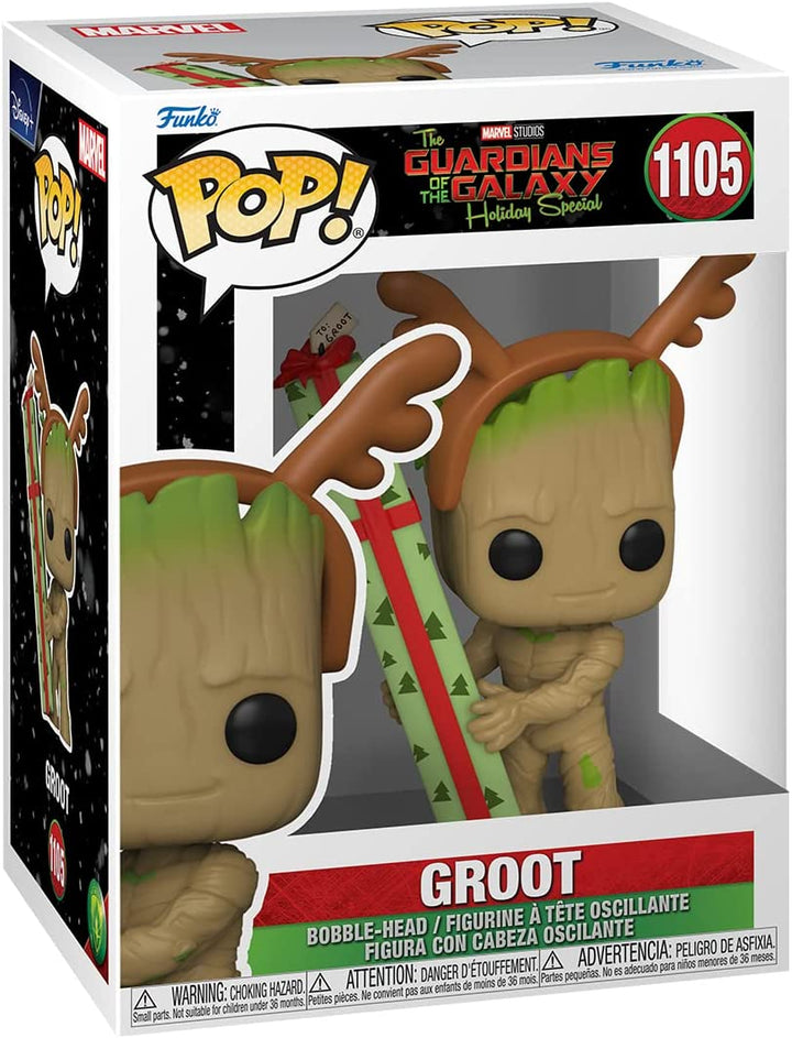 Marvel: Guardians Of The Galaxy Holiday Special - Groot Funko 64332 Pop! Vinyl #1105