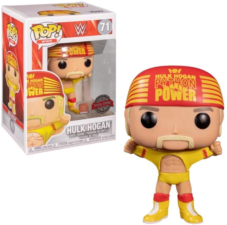 ¡Funko 47179 Pop exclusivo de WWE Hulk Hogan! Vinilo # 71