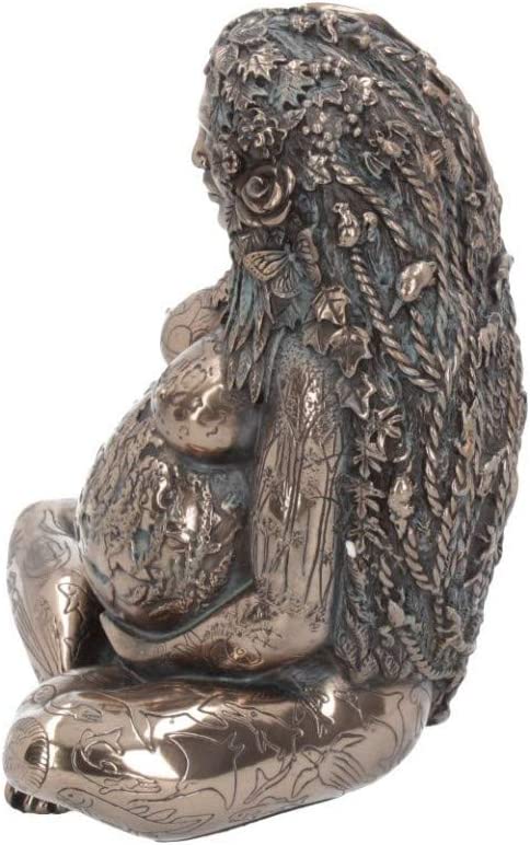 Nemesis Now Mutter Erde Bronze 17,5 cm Figur, Kunstharz, Einheitsgröße