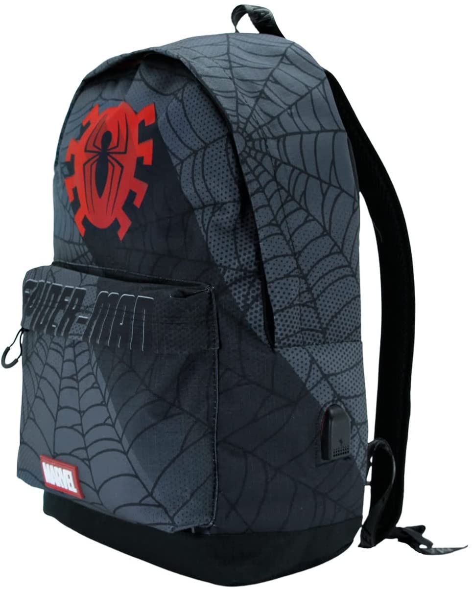 Spiderman Sign-HS Rucksack 1.3, Schwarz