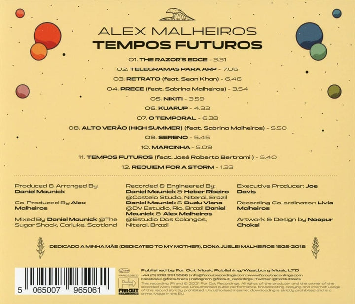 Alex Malheiros - Tempos Futuros [Audio CD]