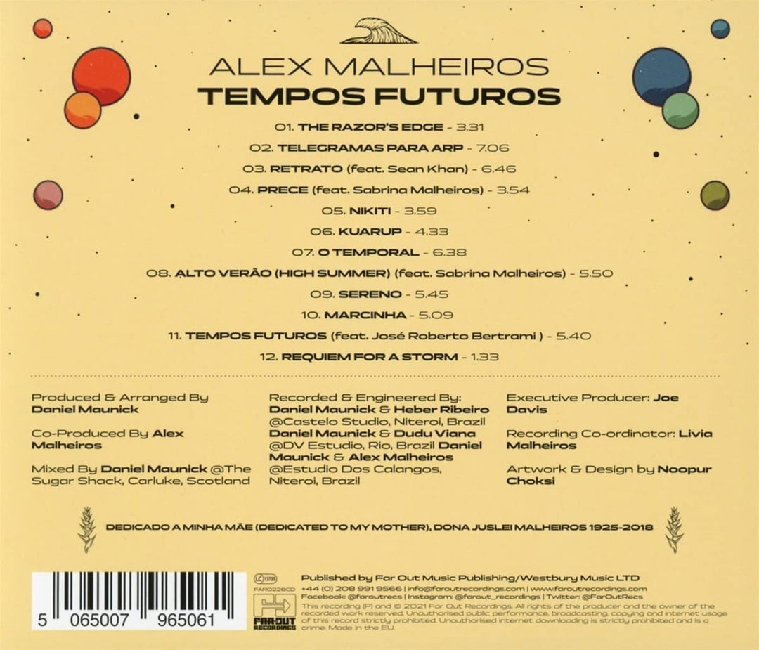 Alex Malheiros - Tempos Futuros [Audio-CD]