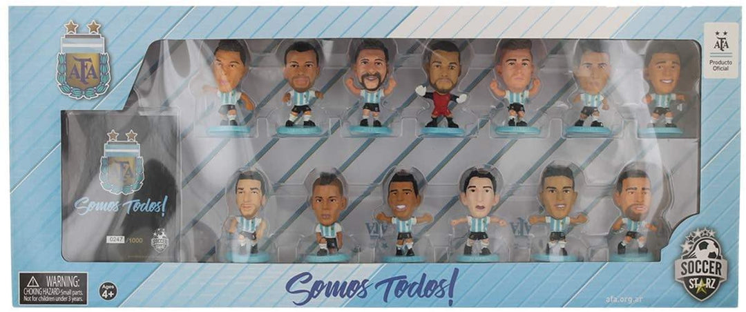 SoccerStarz ARGTP18 Argentina 13 Player Team Pack 2018 Edition Figure - Yachew