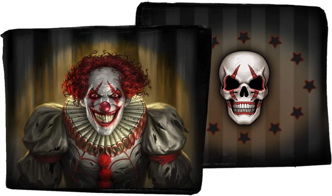 Nemesis Now Evil Clown James Ryman Wallet 10cm Red, PU