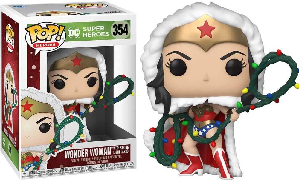 DC Super Heroes Wonder Woman avec guirlande lumineuse Lasso Funko 50652 Pop! Vinyle #354