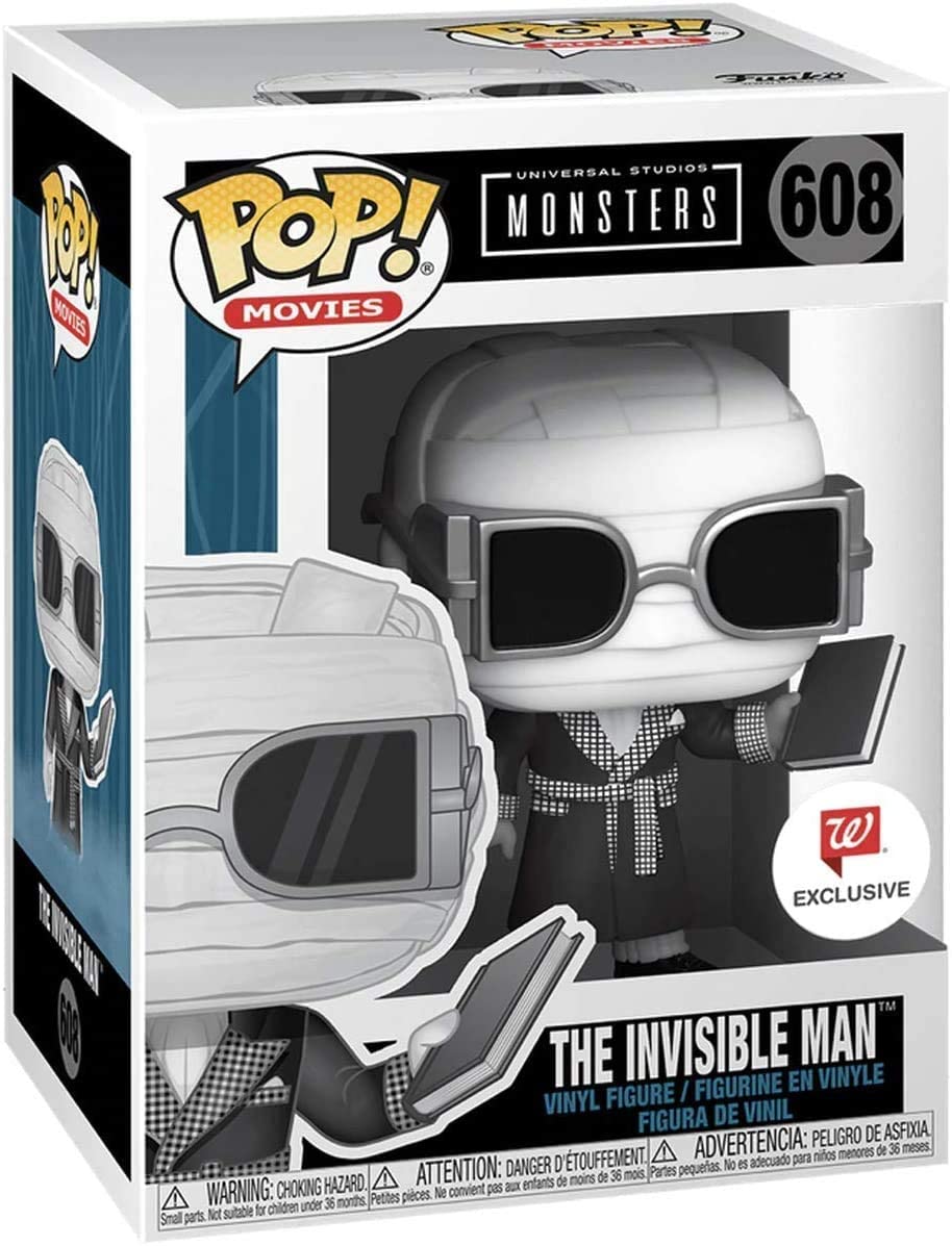 Monstres Universal Studios L&#39;Homme Invisible Exclu Funko 46856 Pop! Vinyle #608