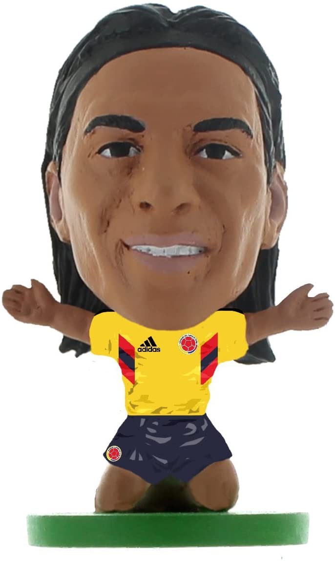 SoccerStarz SOC1218 Colombia Falcao Figur, Grün