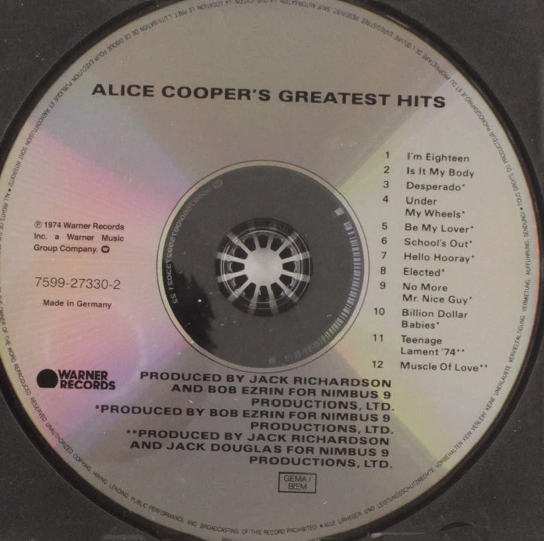 Alice Coopers größte Hits