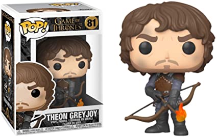 Juego de Tronos Theon (con flechas de fuego) Funko 44821 Pop! Vinyl