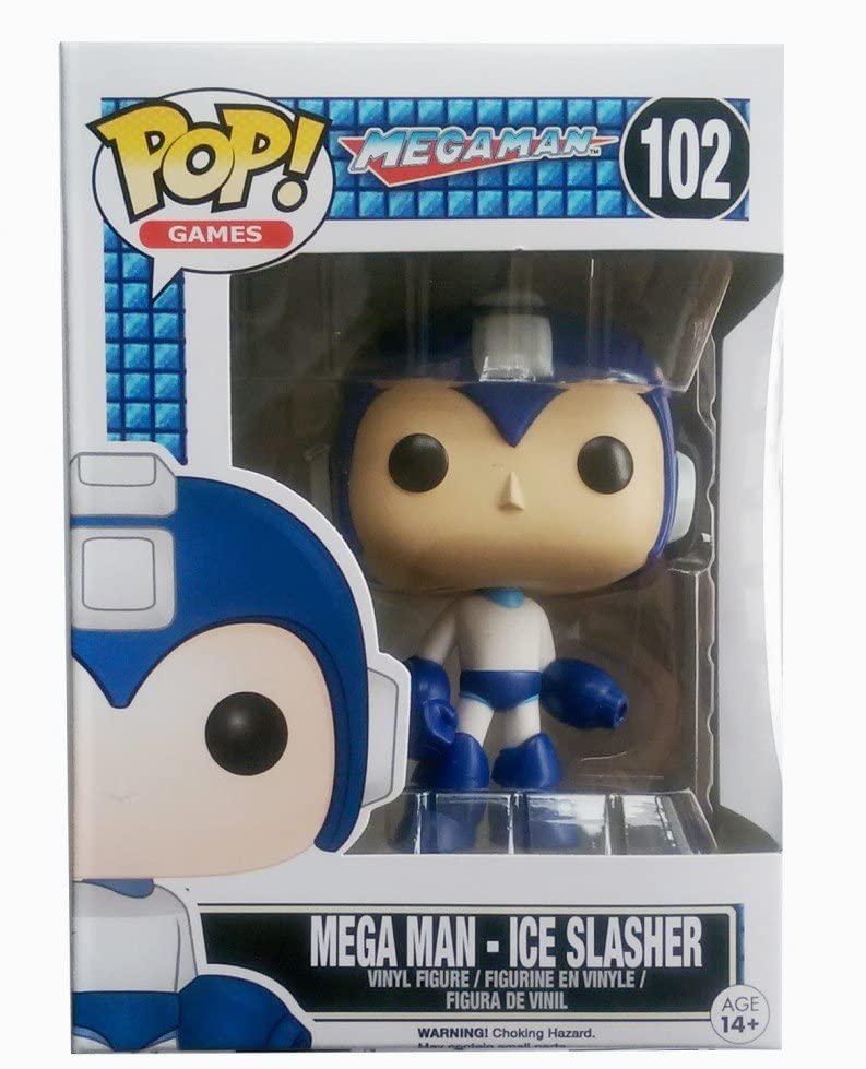 Mega Man Mega Man Ice Slasher Excluye Funko 10361 Pop! Vinilo # 102