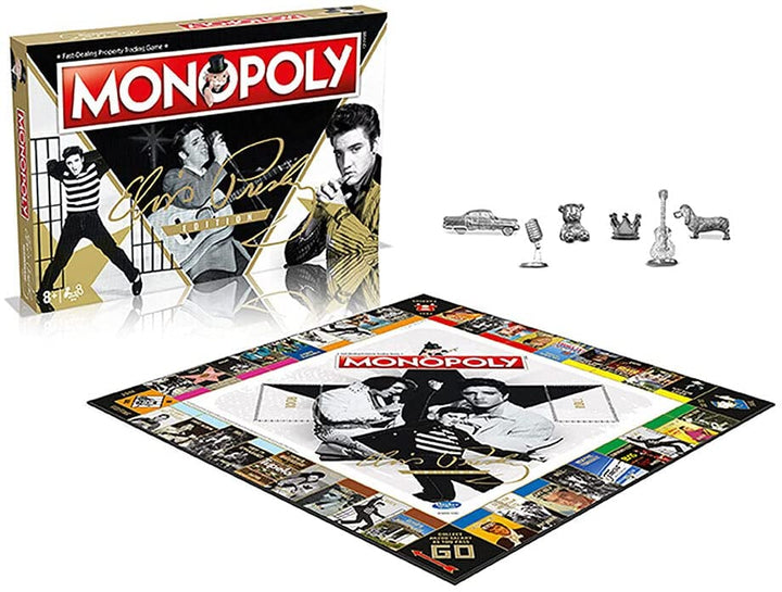 Jeu de société Monopoly Elvis Presley Edition