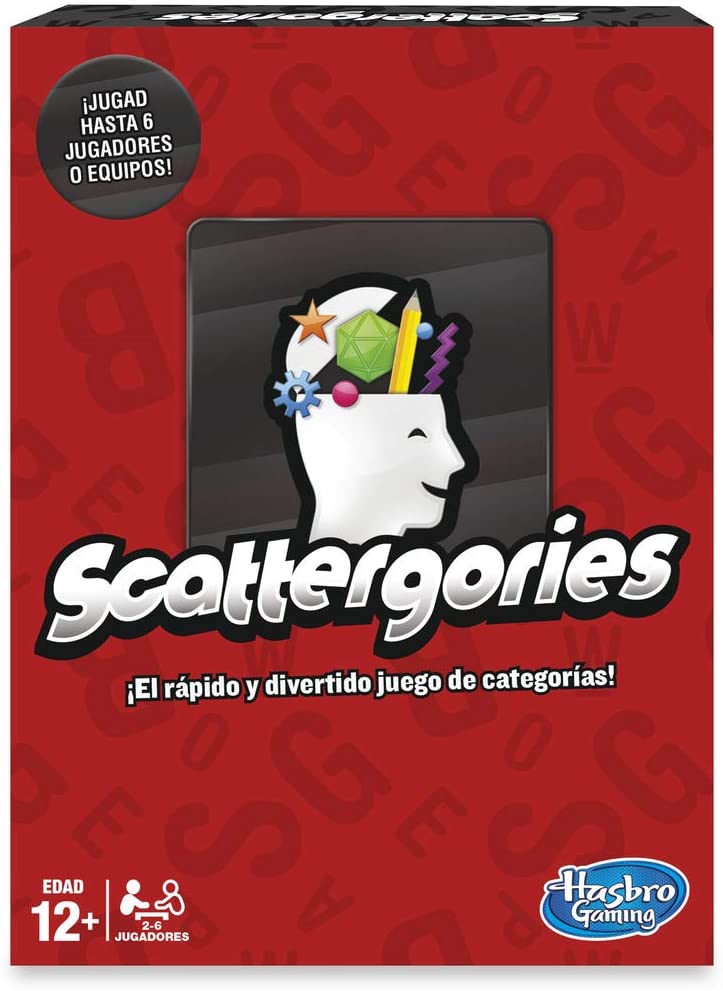 Hasbro Gaming Scattergories Spanische Version mehrfarbig