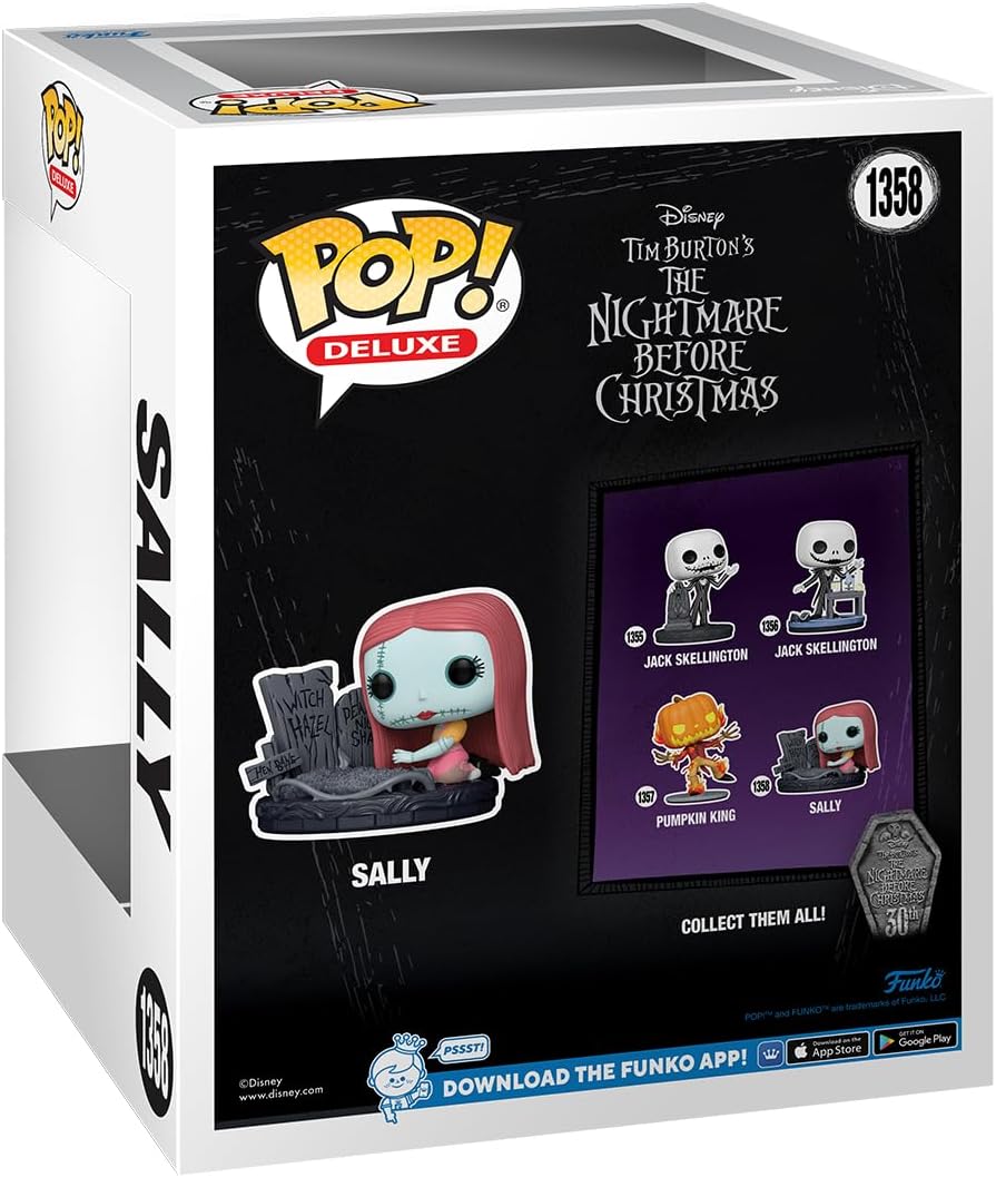 Disney: The Nightmare Before Christmas 30th – Sally With Gravestone Deluxe Funko Pop! Vinyl Nr. 1358