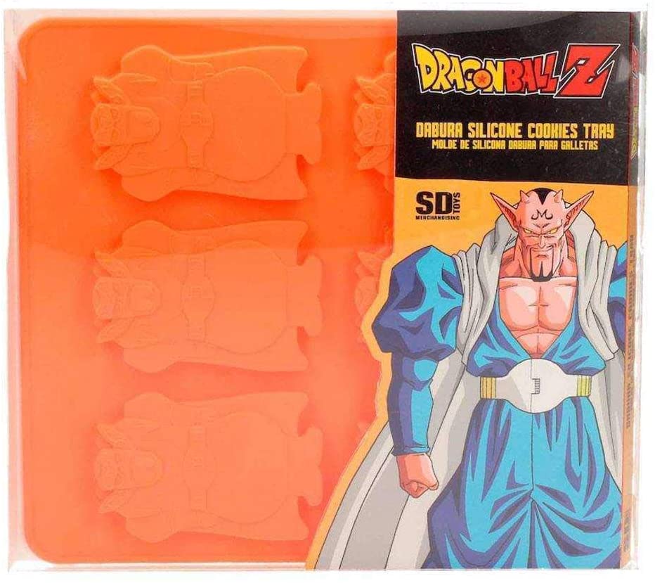 Dragon Ball Oven Dabura Silicone Baking Tray Official Merchandising Round Moulds for Cakes and Cakes Pastry