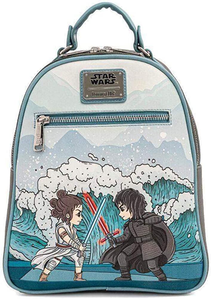 Loungefly Star Wars Kylo Ren und Rey Mixed Emotions Mini-Rucksack