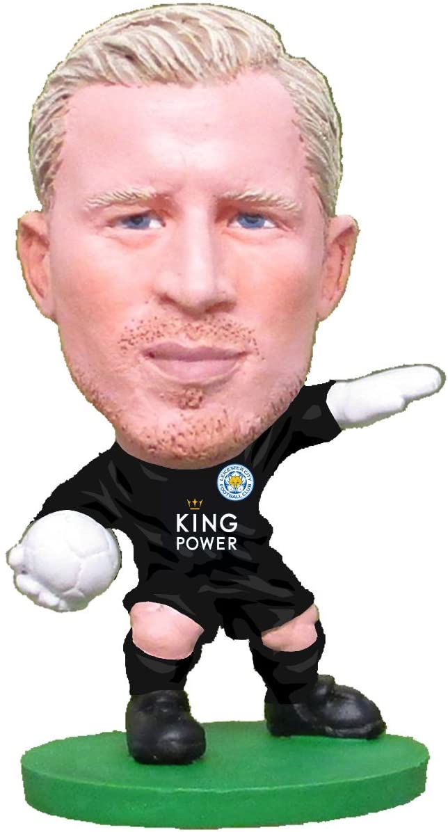 SoccerStarz SOC1078 Classic Leicester Kasper Schmeichel Heimtrikot