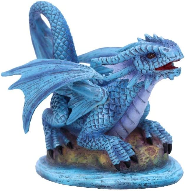 Nemesis Now Anne Stokes Age Small Water Dragon Figurine, Blue, One Size