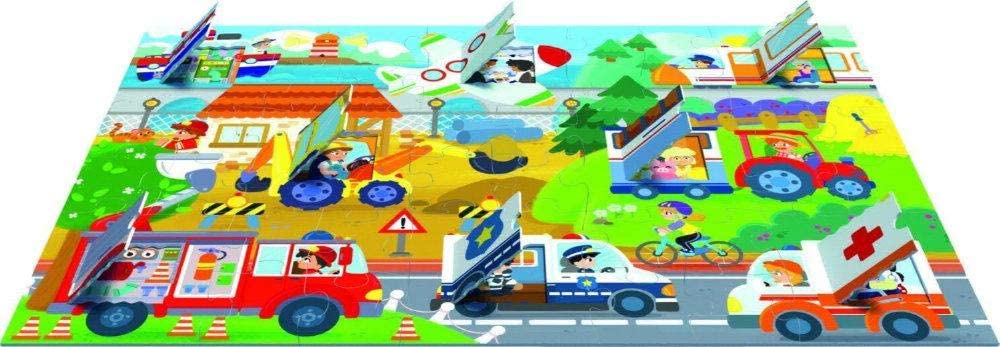 Trefl Jigsaw Puzzle 36 pieces - Flip Flap Puzzle - Vehicles