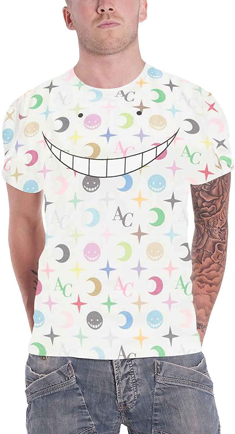 Assassination Classroom - AOP Koro Sensei Herren T-Shirt (XL) Weiß