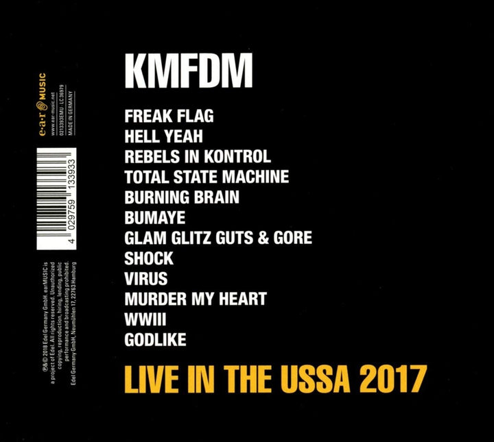 Live in The USSA - KMFDM [Audio CD]