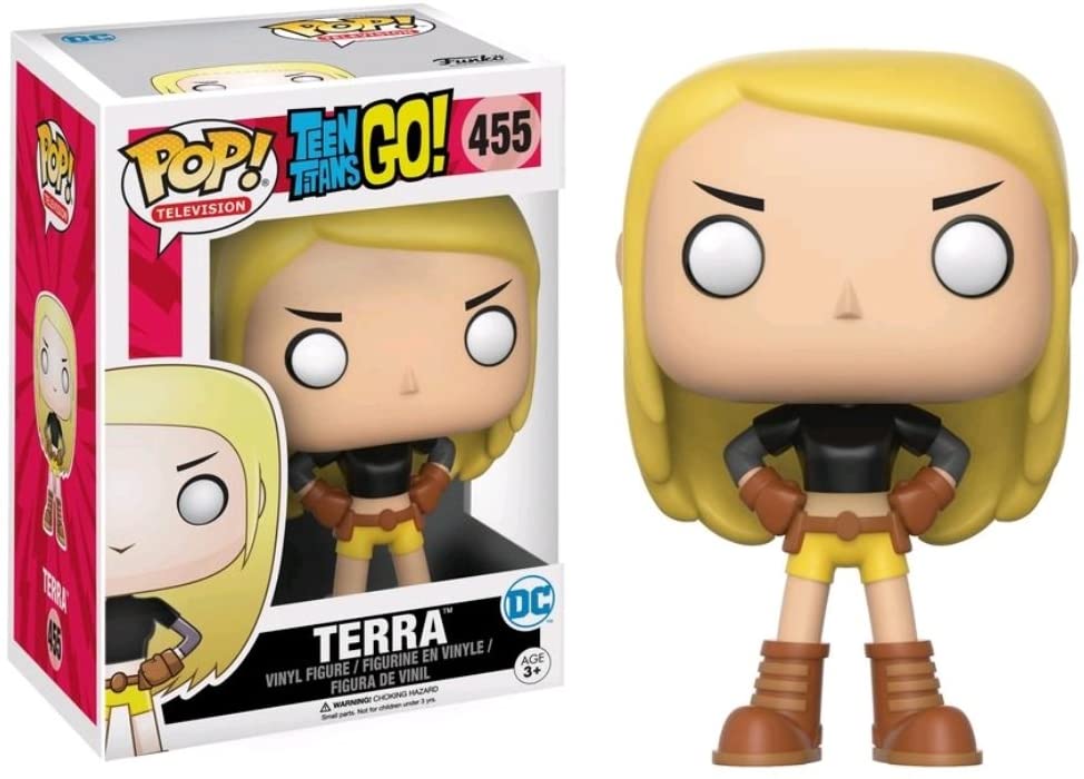 ¡Los jóvenes titanes van! Terra Funko 11810 Pop! Vinilo n. ° 455