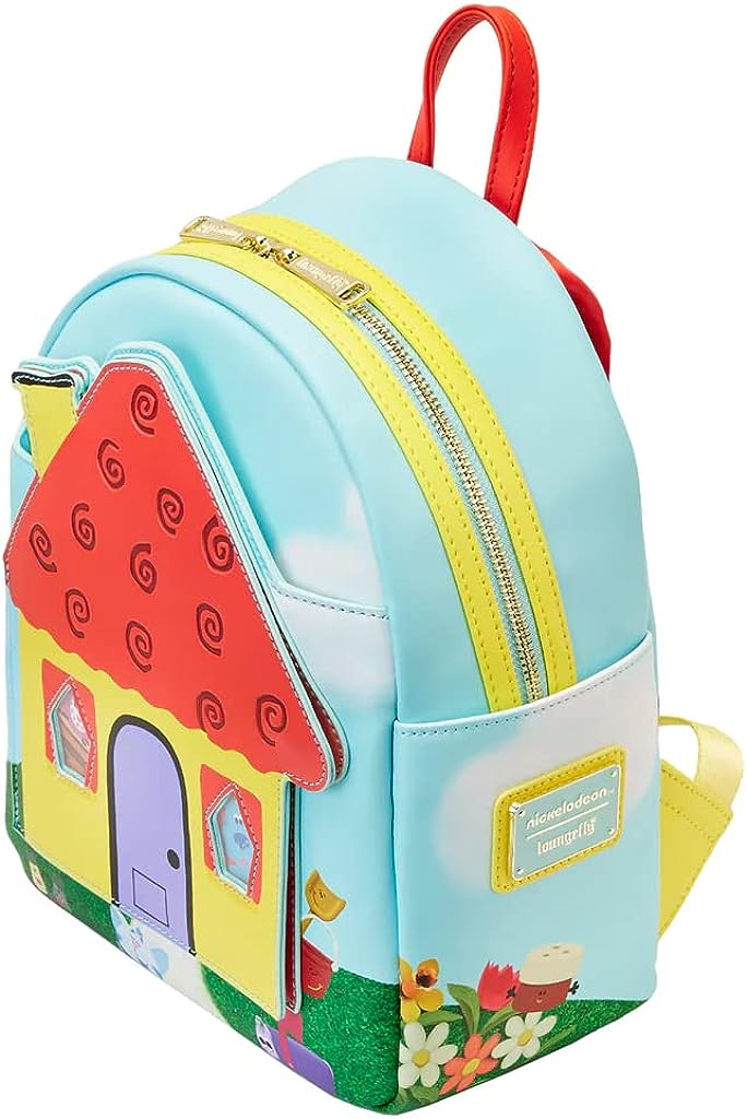 Loungefly Mini-Rucksack Blues Clues Open House Offizielle Nickelodeon Blue Einheit