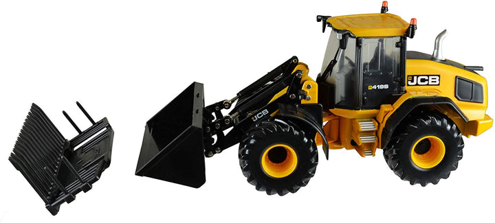JCB Britains Farm Tomy Toys Wheel Loading Shovel 1:32 JCB 419S Truck Collectable Tractor Toy - 1:32 Scale Farm Toys