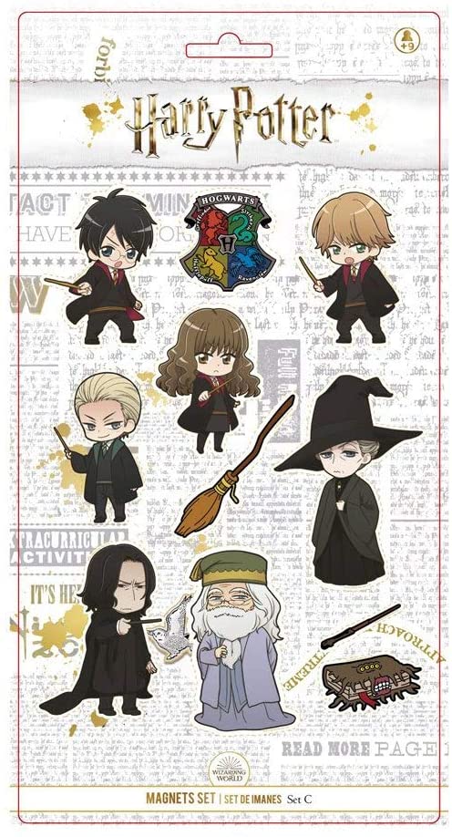 Harry Potter SDTWRN23245 Iman Cute Caracters Magnets Set Official Merchandising