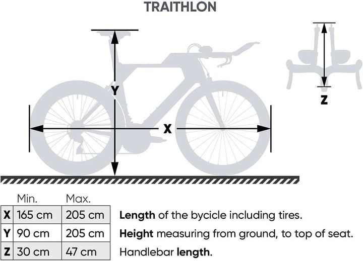Velo Sock Unisex's TRIATLHON Bike Cover, Speed/Triathlon, One Size