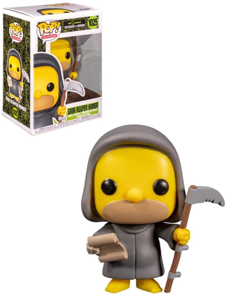 The Simpsons Treehouse of Horror Grim Reaper Homer Funko 50137 Pop. Vinilo n. ° 1025